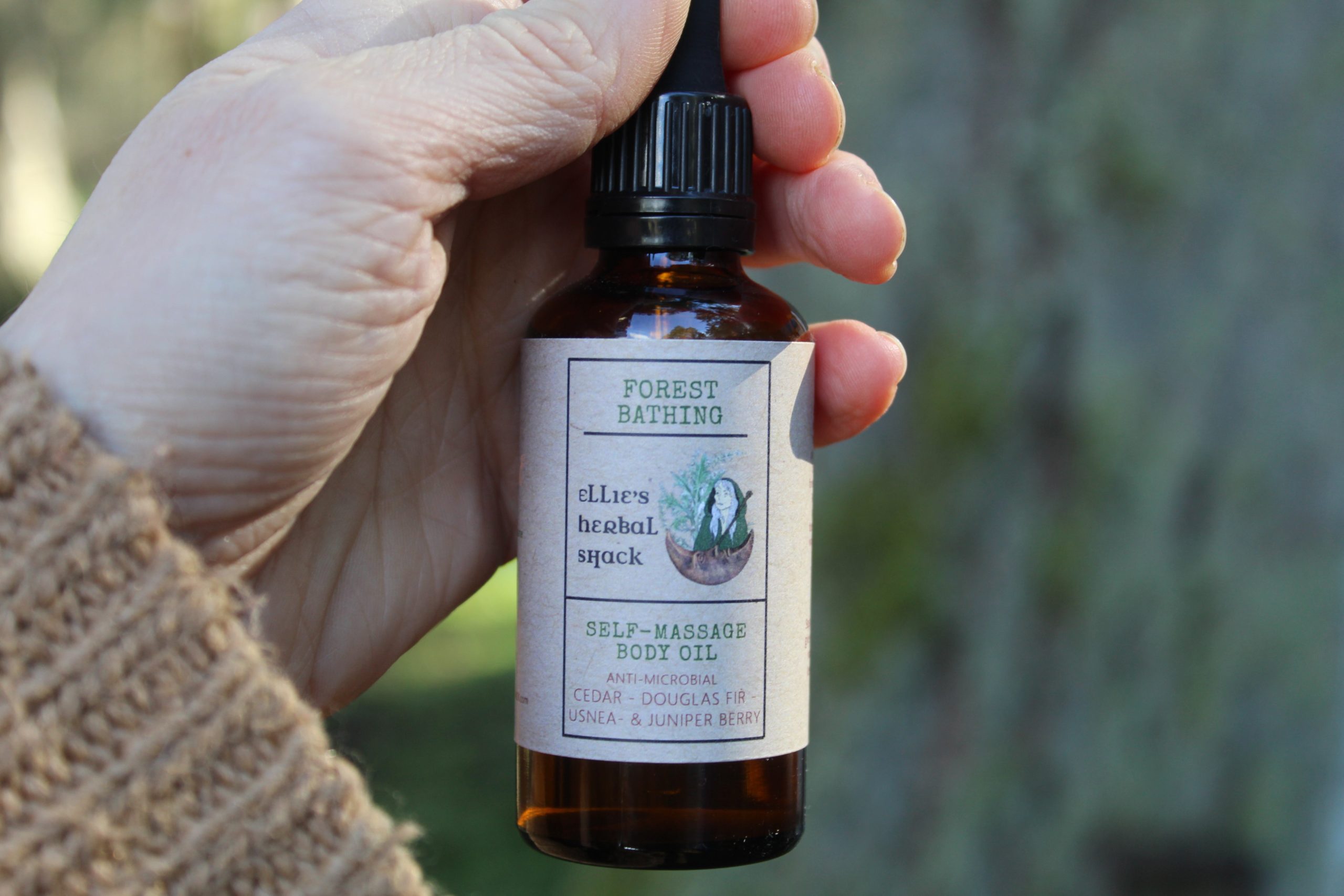 Forest Bathing--Herbal Body Oil