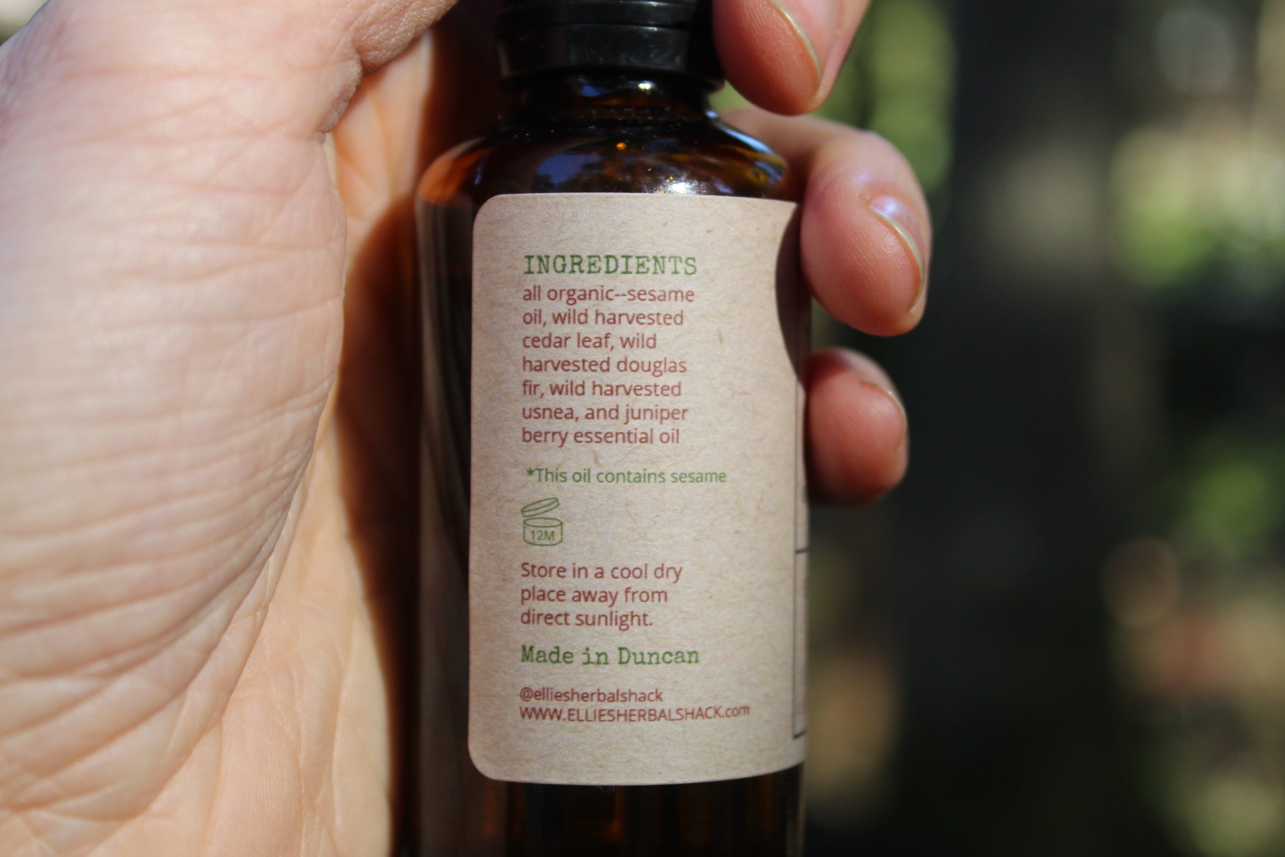 Forest Bathing--Herbal Body Oil - Image 2
