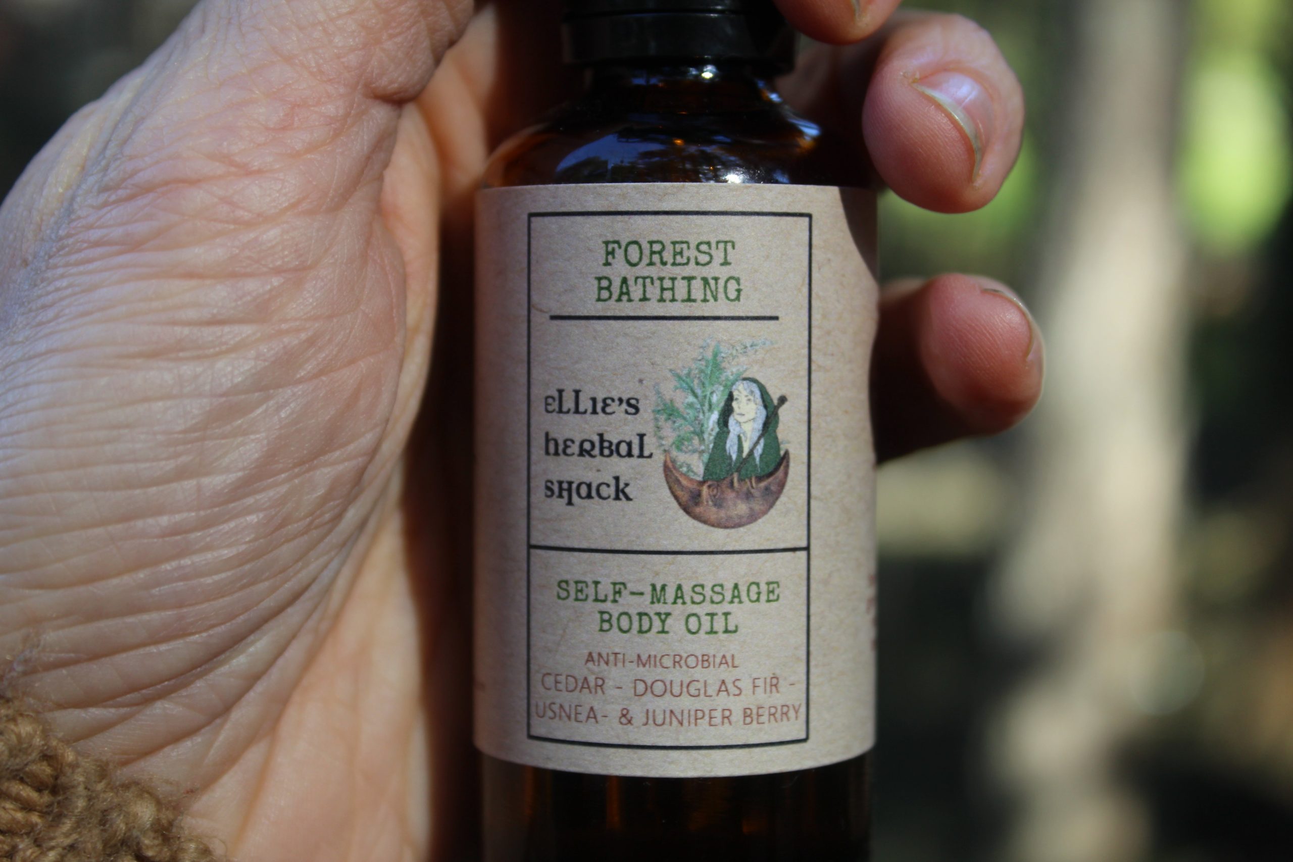 Forest Bathing--Herbal Body Oil - Image 3