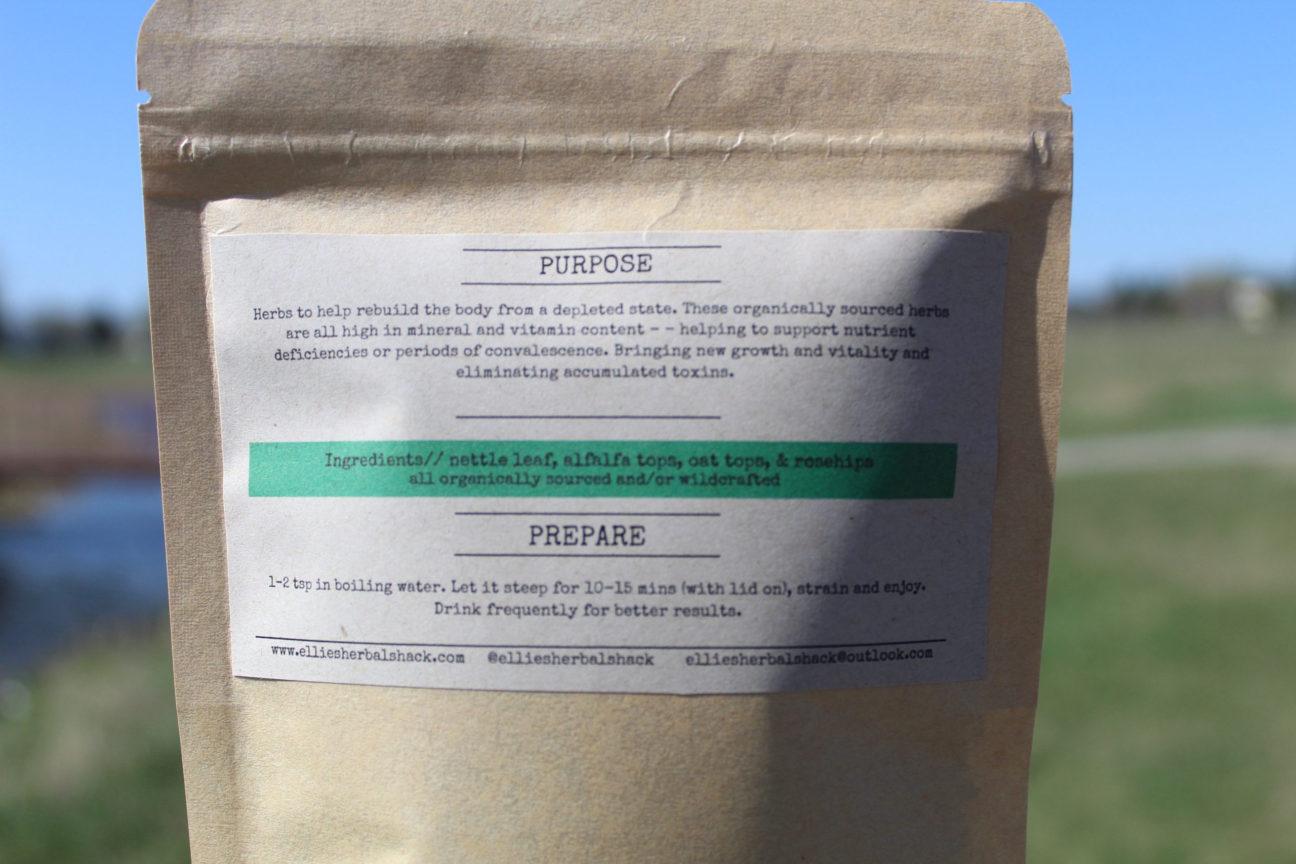 Nourish and Rebuild Herbal Tea - Image 2