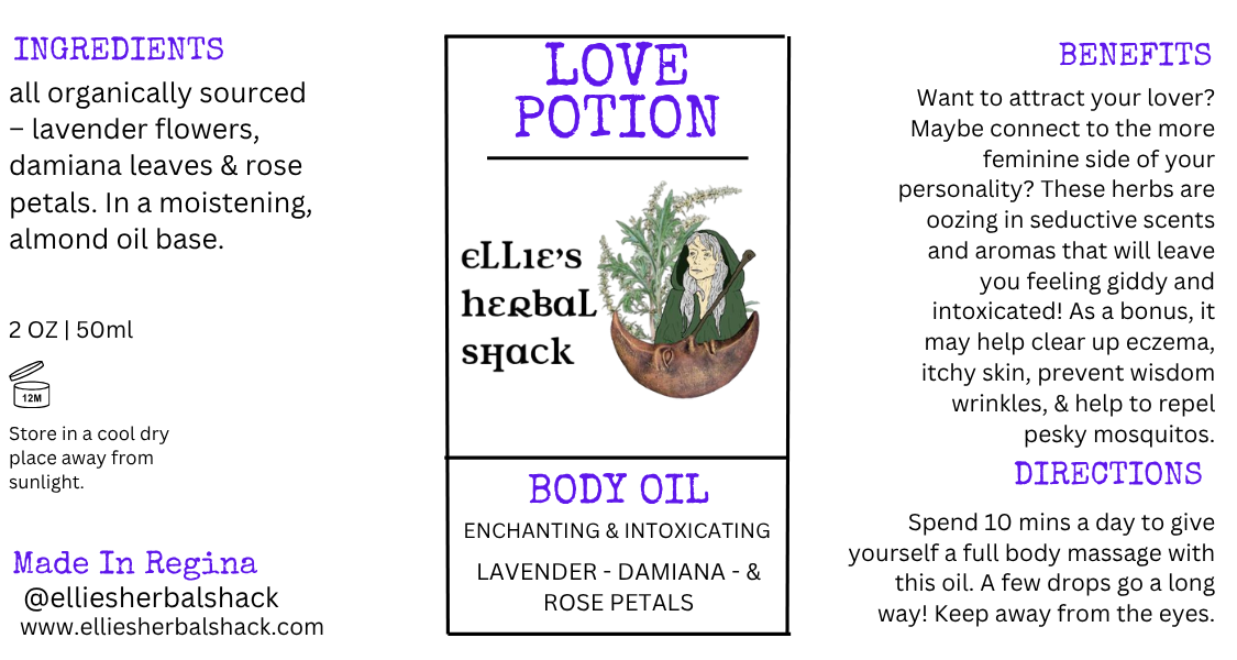 Love Potion Body Oil