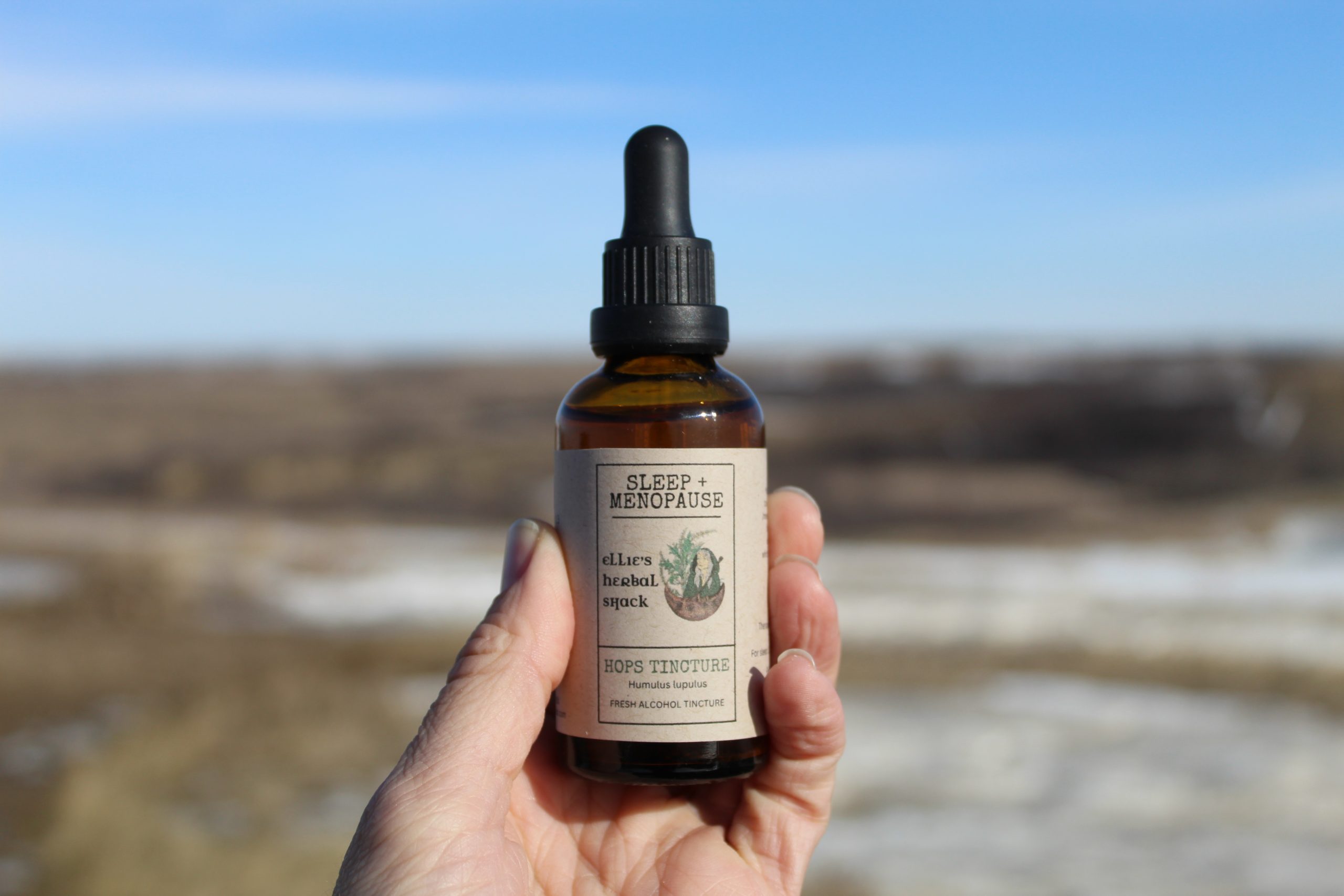 Hops Tincture -- Menopause Support + Sleep Support + Anxiety Support