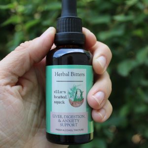 Herbal Bitters -- digestion-liver-anxiety-menstruation support